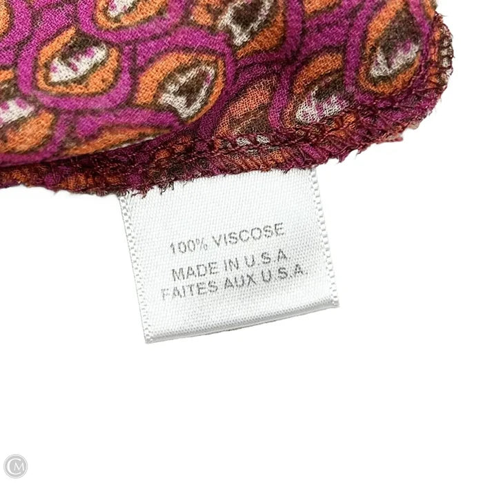 Dress Designer By Misa In Orange & Purple, Size: Xs