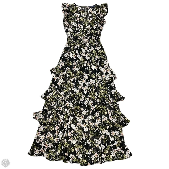Dress Party Long By Rachel Roy In Black & Pink, Size: Xs
