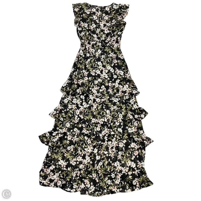 Dress Party Long By Rachel Roy In Black & Pink, Size: Xs