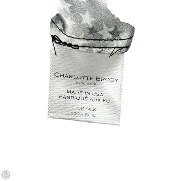 Dress Party Short By Charlotte Brody In Blue & White, Size: L