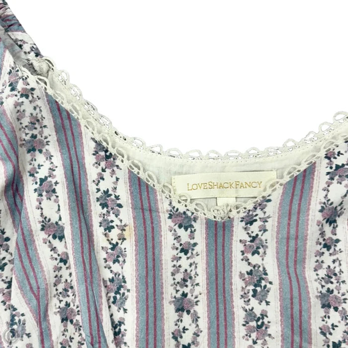 Dress Party Short By Love Shack Fancy In Floral Print, Size: S