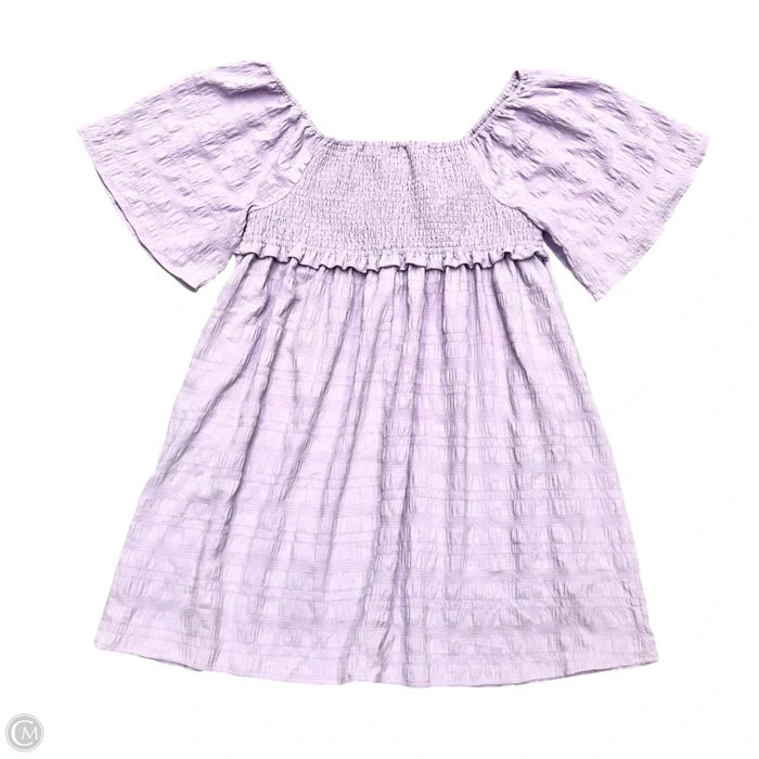 Dress Party Short By Perfectly Priscilla In Purple, Size: 3x