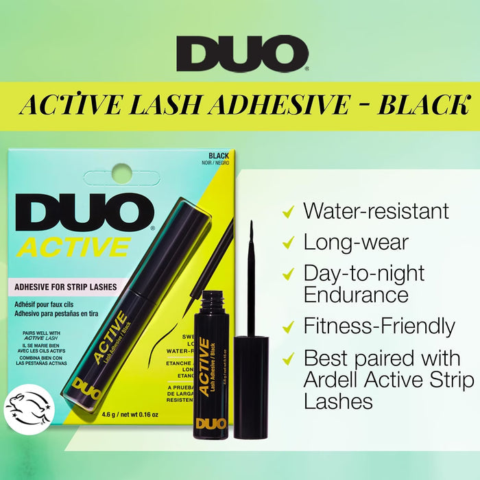 DUO Active Brush-On Strip Lash Adhesive Black - 0.16 oz - 36 Pack