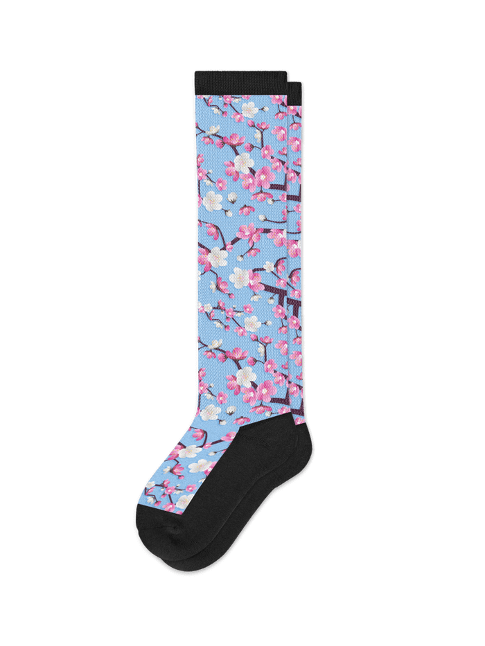 S/M / Cherry Blossoms / Knee High