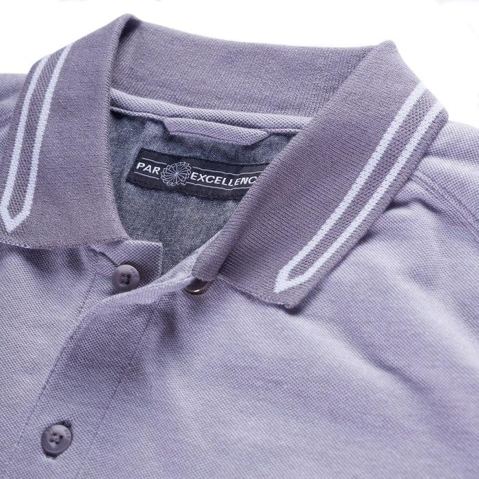 Eldrick | Men's Two-Tone Pique Polo
