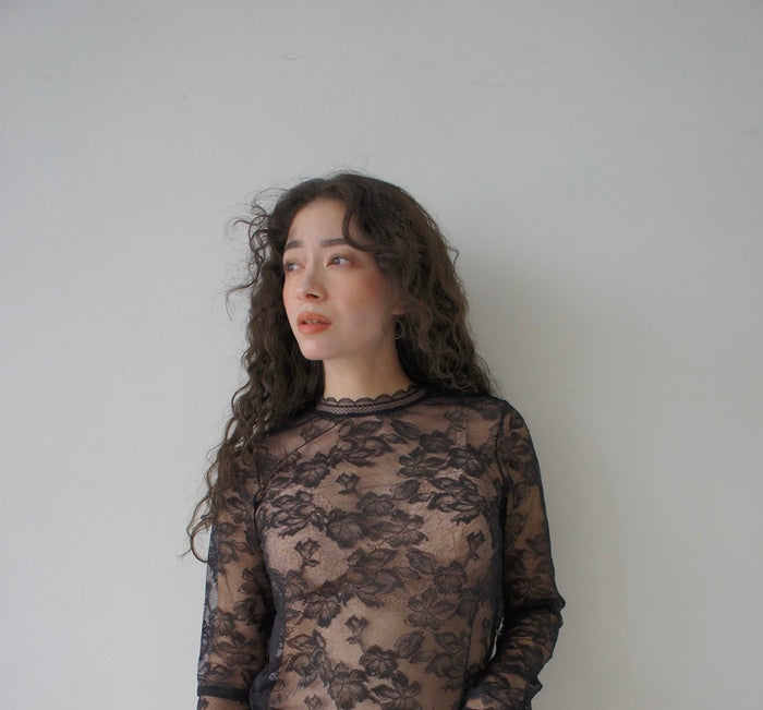 Ellis Lace Tops | Black