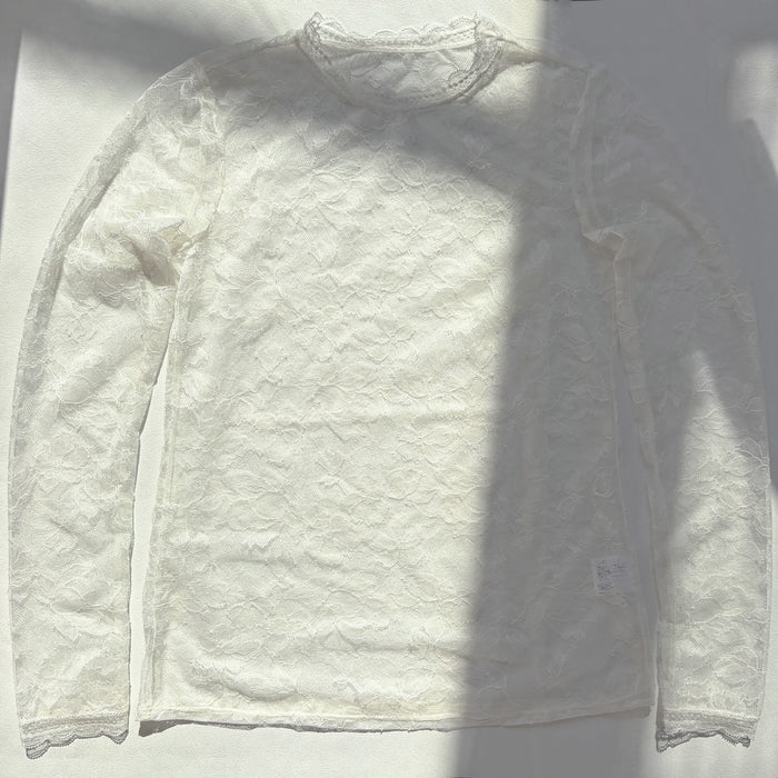 Ellis Lace Tops | Ivory