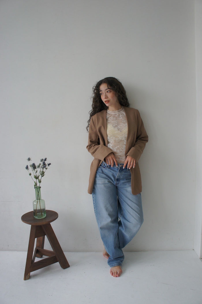 Ellis Lace Tops | Ivory