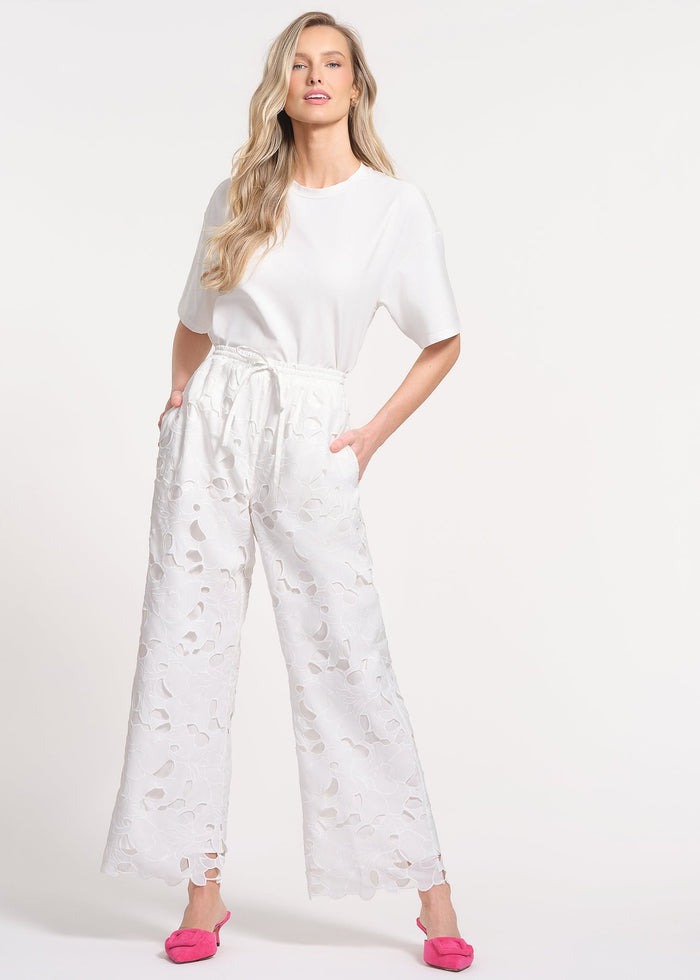 Eyelet Pull-On Pant