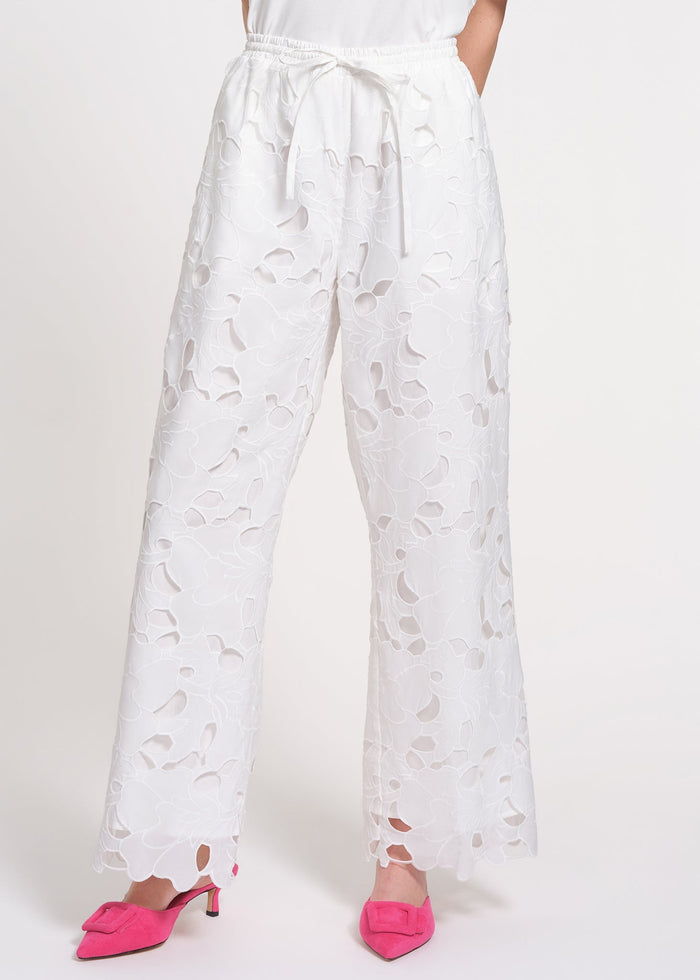 Eyelet Pull-On Pant