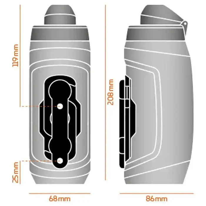 Fidlock Twist Bottle and Bike Mount with 590ml Bottle - John Bull Clothing  from  John Bull Clothing