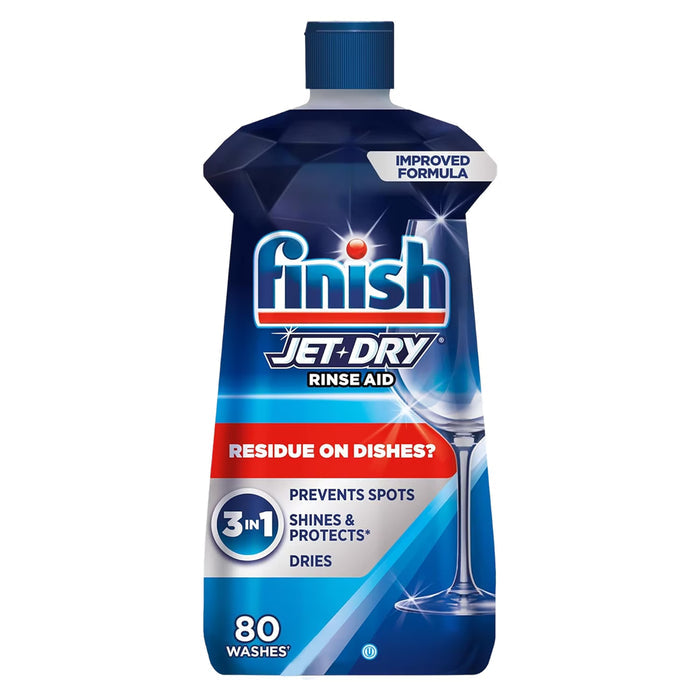 Finish Jet-Dry Dishwasher Rinse Liquid - 8.45 oz - 8 Pack