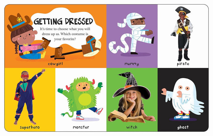 First Spooky Words Book