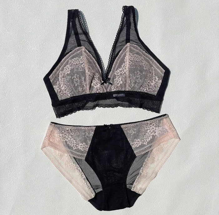 Floral Bikini | Black