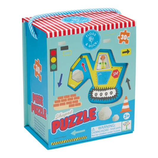 Floss and Rock - 30pc Shaped Puzzle - Construction