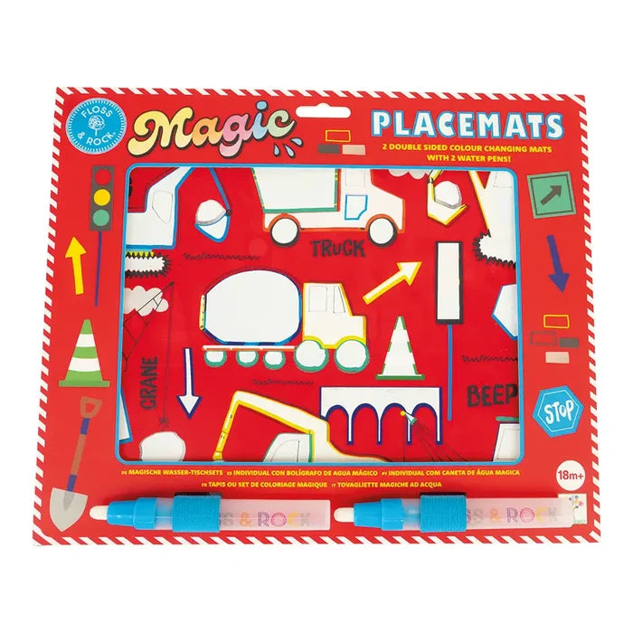 Floss and Rock - Reusable Water Placemats - Construction