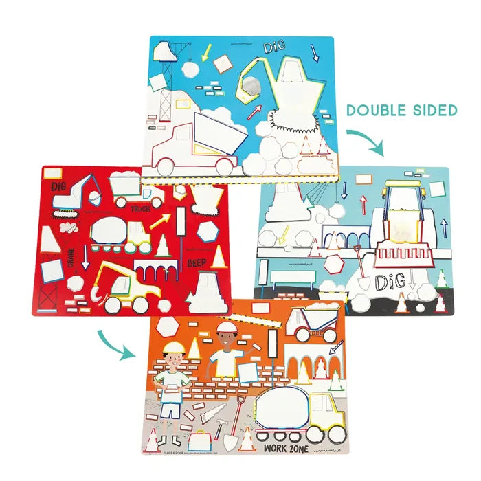 Floss and Rock - Reusable Water Placemats - Construction