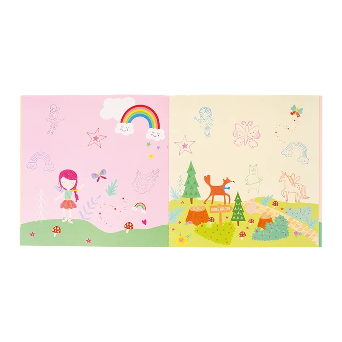 Floss and Rock - Stamper Set - Rainbow Fairies