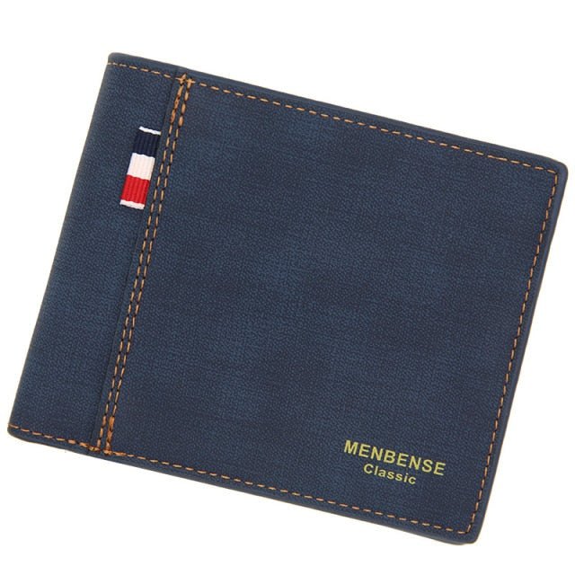 French Wallet - AntoniosClothing - Blue
