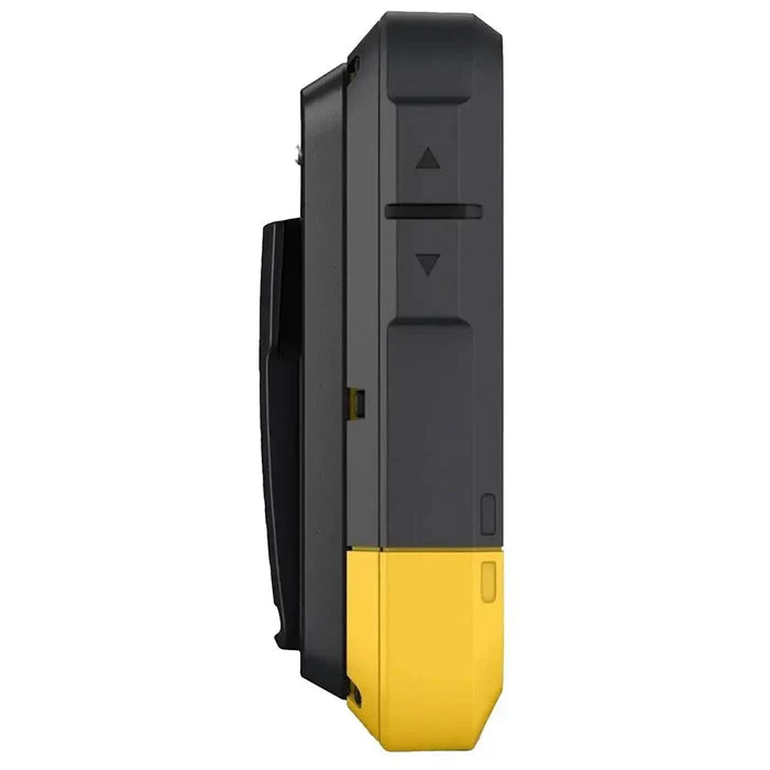 Garmin eTrex SE Handheld GPS Device side profile, highlighting its durable design and easy-to-use navigation buttons for outdoor use.  from  John Bull Clothing