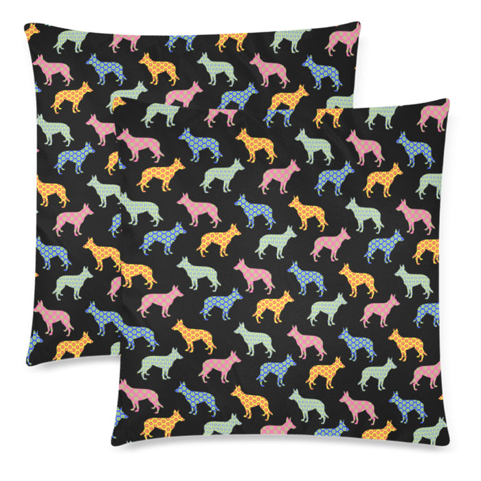 German Shepherd Twin Sides Pillow Case