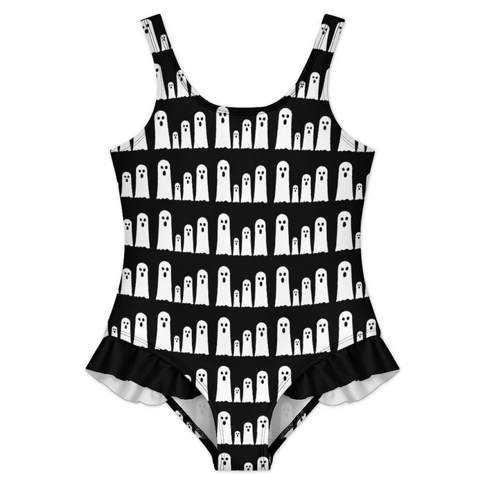 Ghost Family Ruffle Swimsuit (Kids) - PRE ORDER