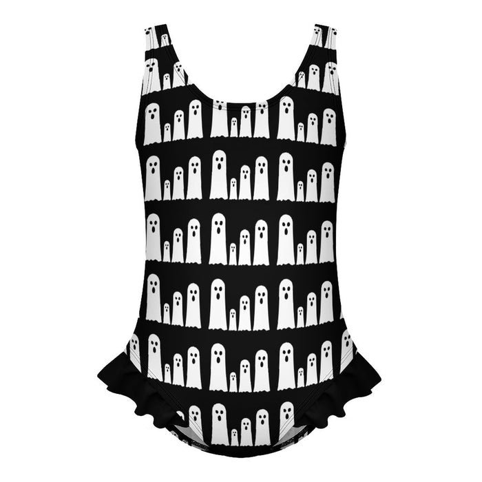 Ghost Family Ruffle Swimsuit (Kids) - PRE ORDER