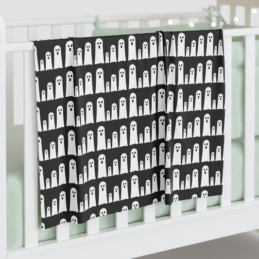 Ghost Family Swaddle Blanket