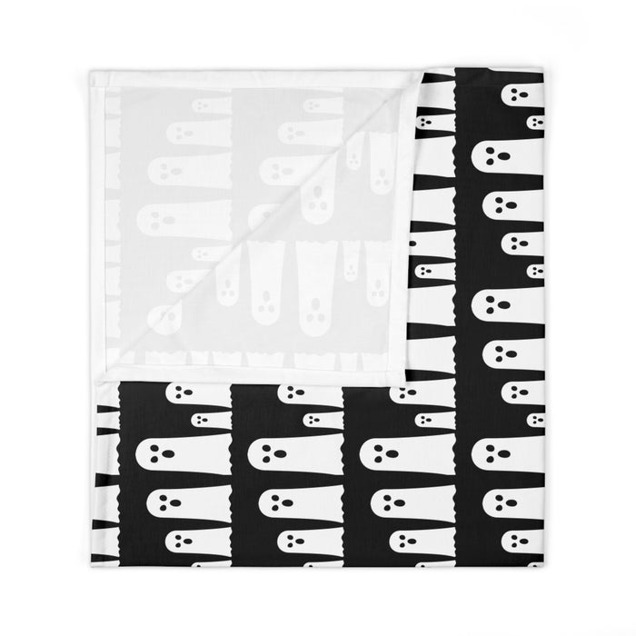 Ghost Family Swaddle Blanket