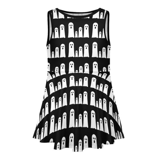 Ghost Family Tank Dress (Toddlers/Kids) - PRE ORDER