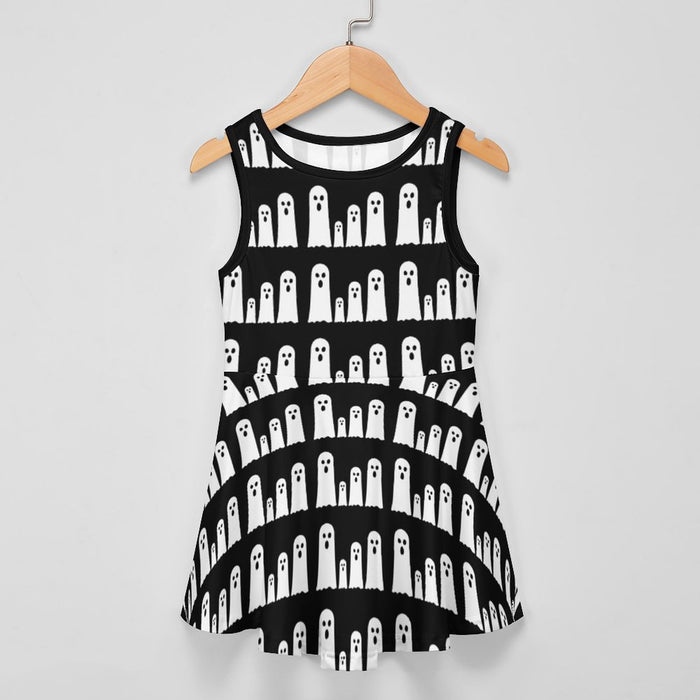 Ghost Family Tank Dress (Toddlers/Kids) - PRE ORDER