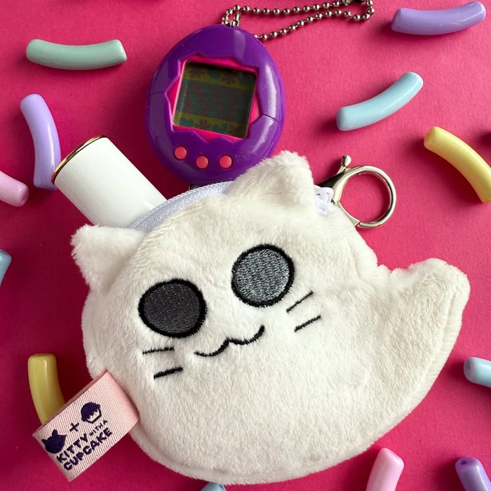 Ghost Kitty Coin Pouch