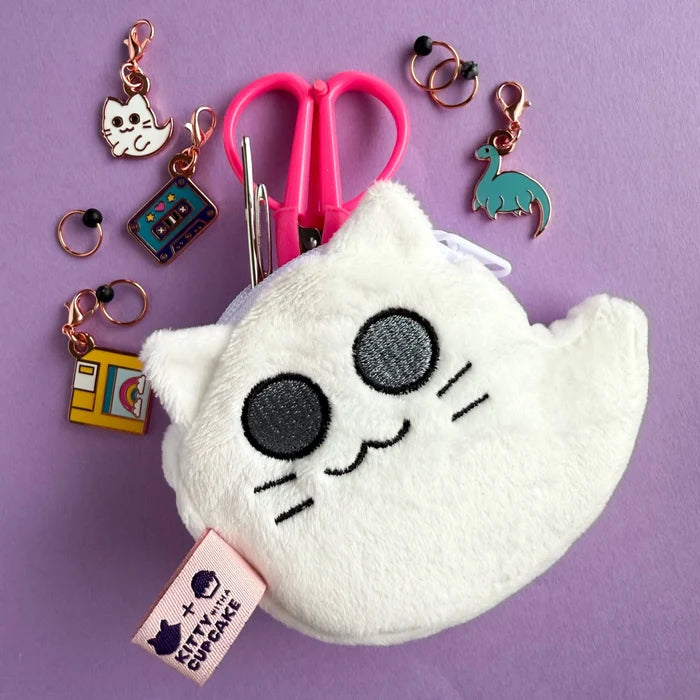 Ghost Kitty Coin Pouch