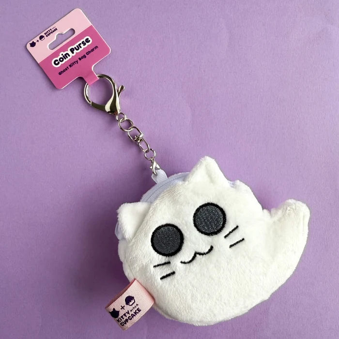 Ghost Kitty Coin Pouch