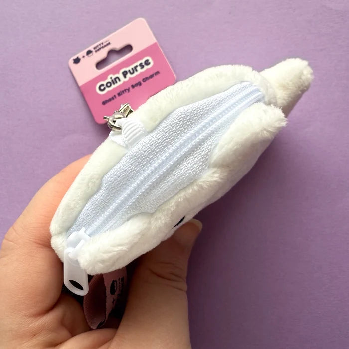 Ghost Kitty Coin Pouch