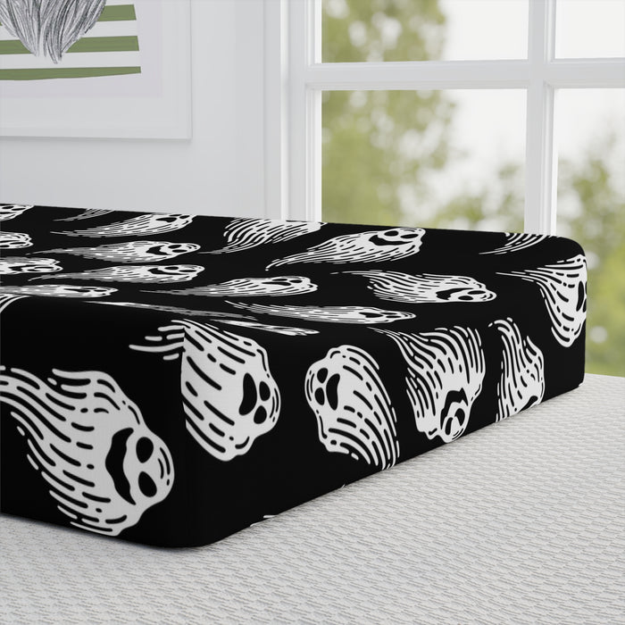 Ghostly Spirits Baby Changing Pad Cover