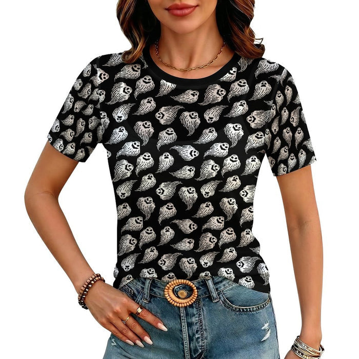 Ghostly Spirits Short Sleeve Mesh T-Shirt (Adults) - PRE ORDER
