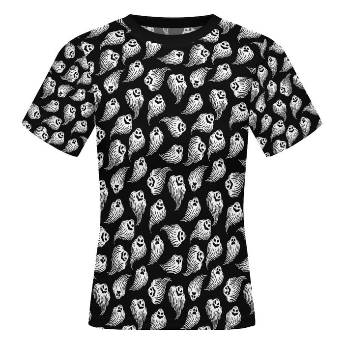 Ghostly Spirits Short Sleeve Mesh T-Shirt (Adults) - PRE ORDER