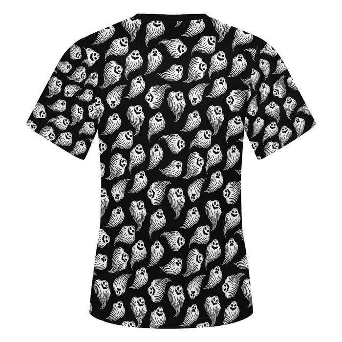 Ghostly Spirits Short Sleeve Mesh T-Shirt (Adults) - PRE ORDER
