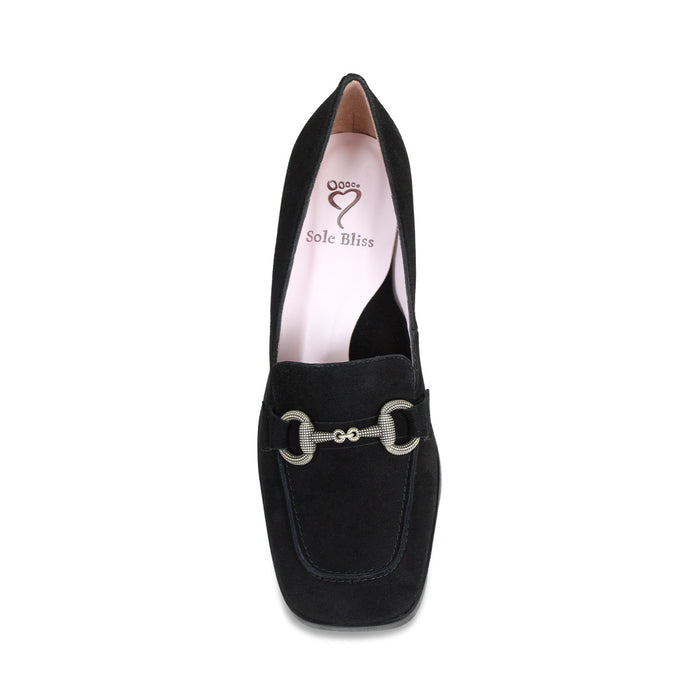Giselle: Black Suede Shoes Sole Bliss