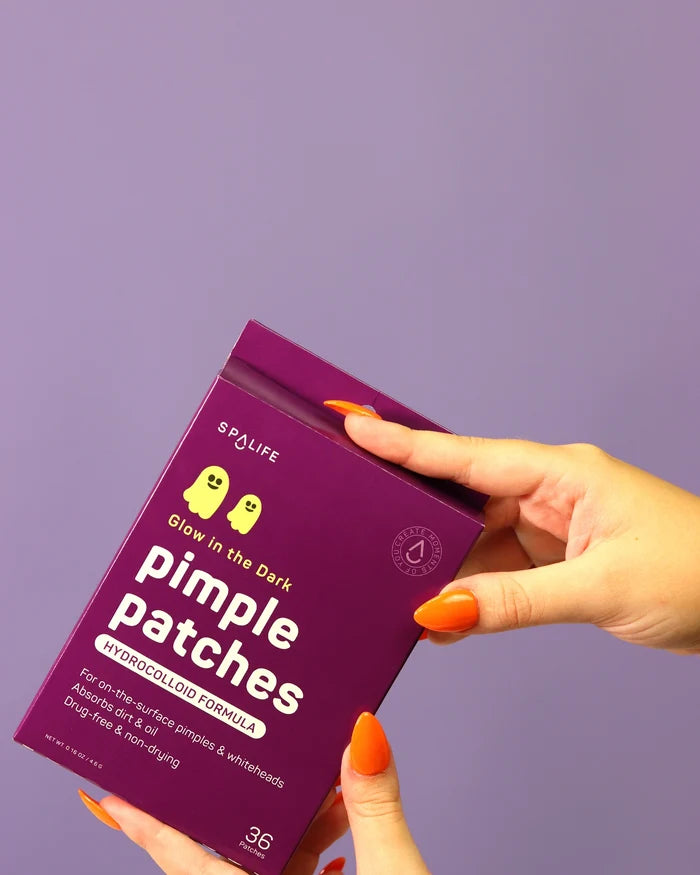 Glow in the Dark Ghost Pimple Patches