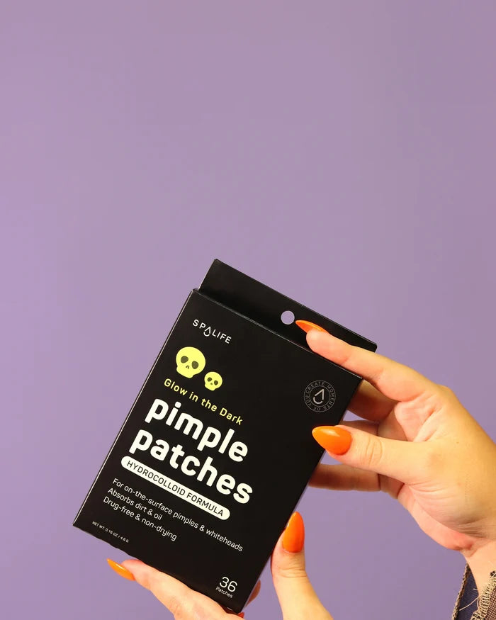 Glow in the Dark Skulls Pimple Patches