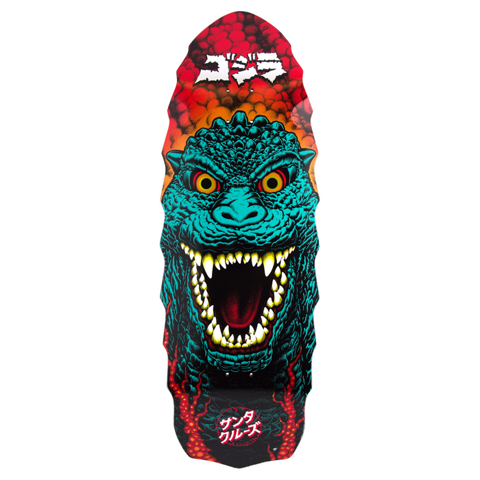 Godzilla Destroyer 11.0" X 32.0" Santa Cruz Skateboard Deck