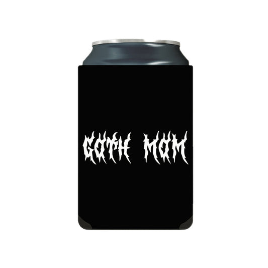 Goth Mom Doom Can Koozie
