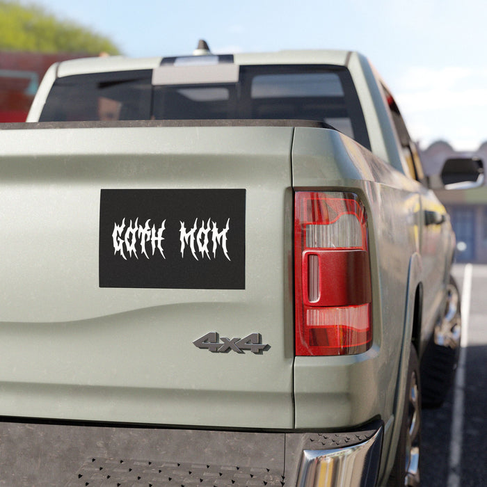 Goth Mom Doom Car Magnet