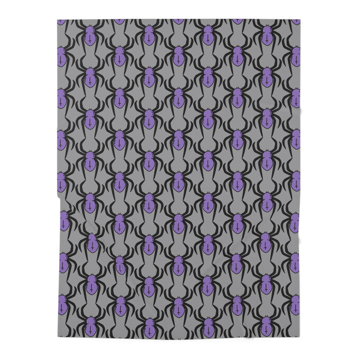 Gothic Spidey Swaddle Blanket
