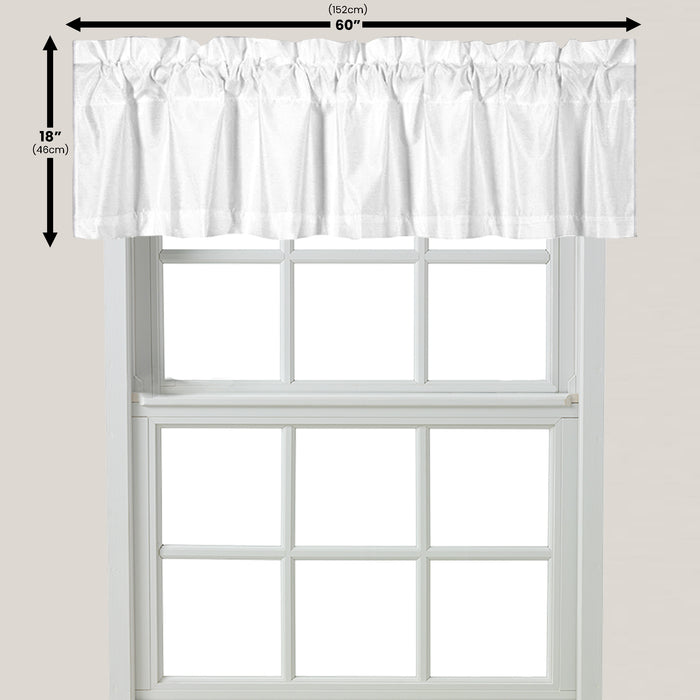 Gray Granada Window Valance
