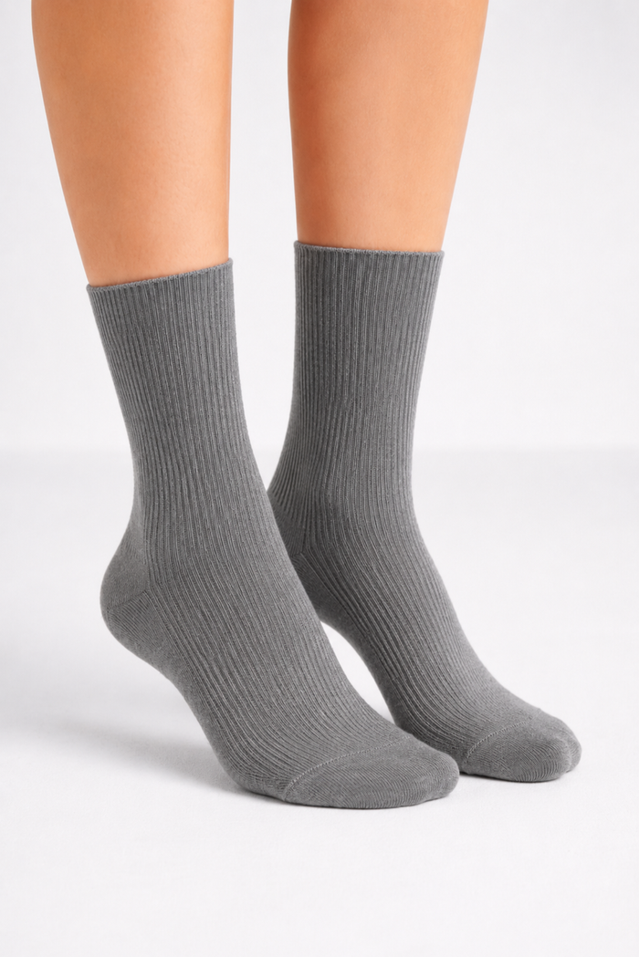 Grey long socks