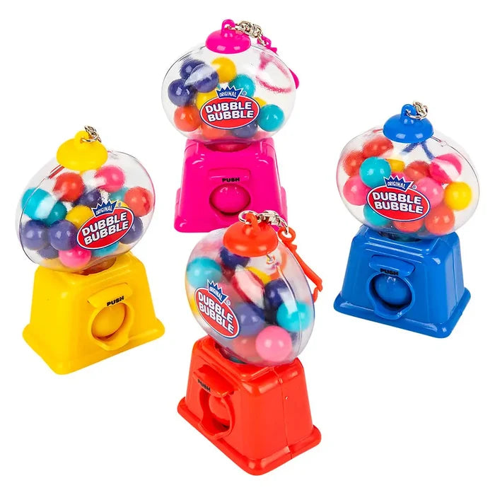 Gumball Dispenser Keychain - Assorted