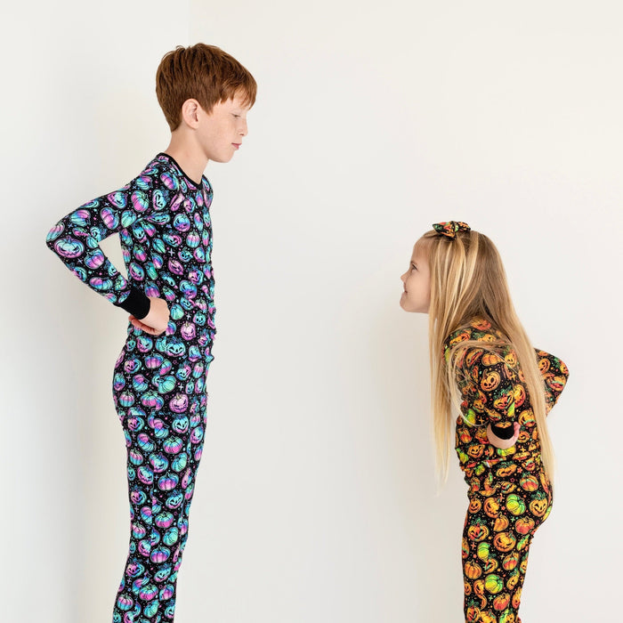 Halloween | Spooky Pumpkins | Bamboo Two-Piece Pajamas